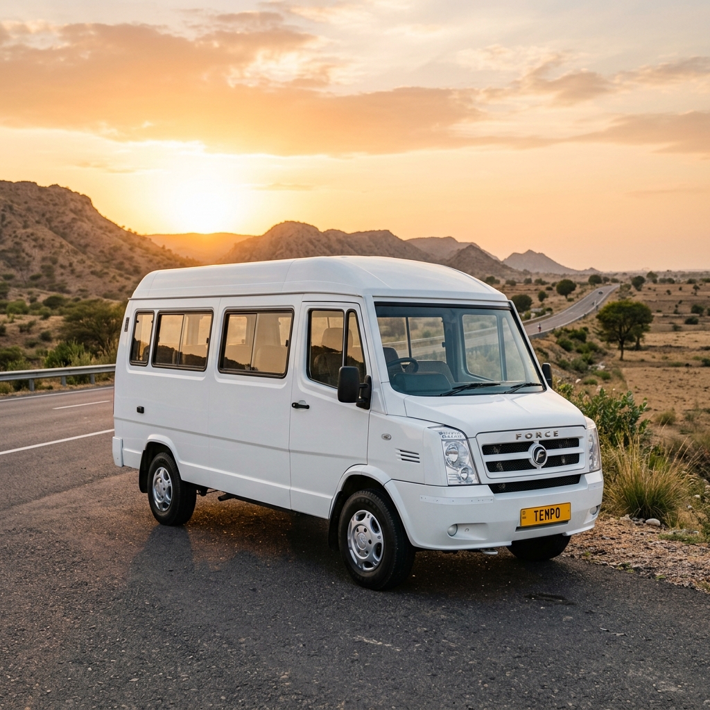 Tempo Traveller 12 Seater